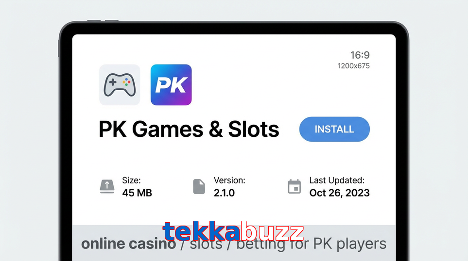 Game list for Tekkabuzz gameapk section